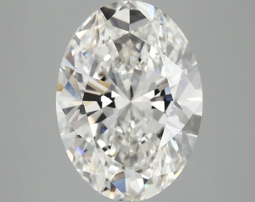 4.05 ct. oval Lab Grown Diamond front image