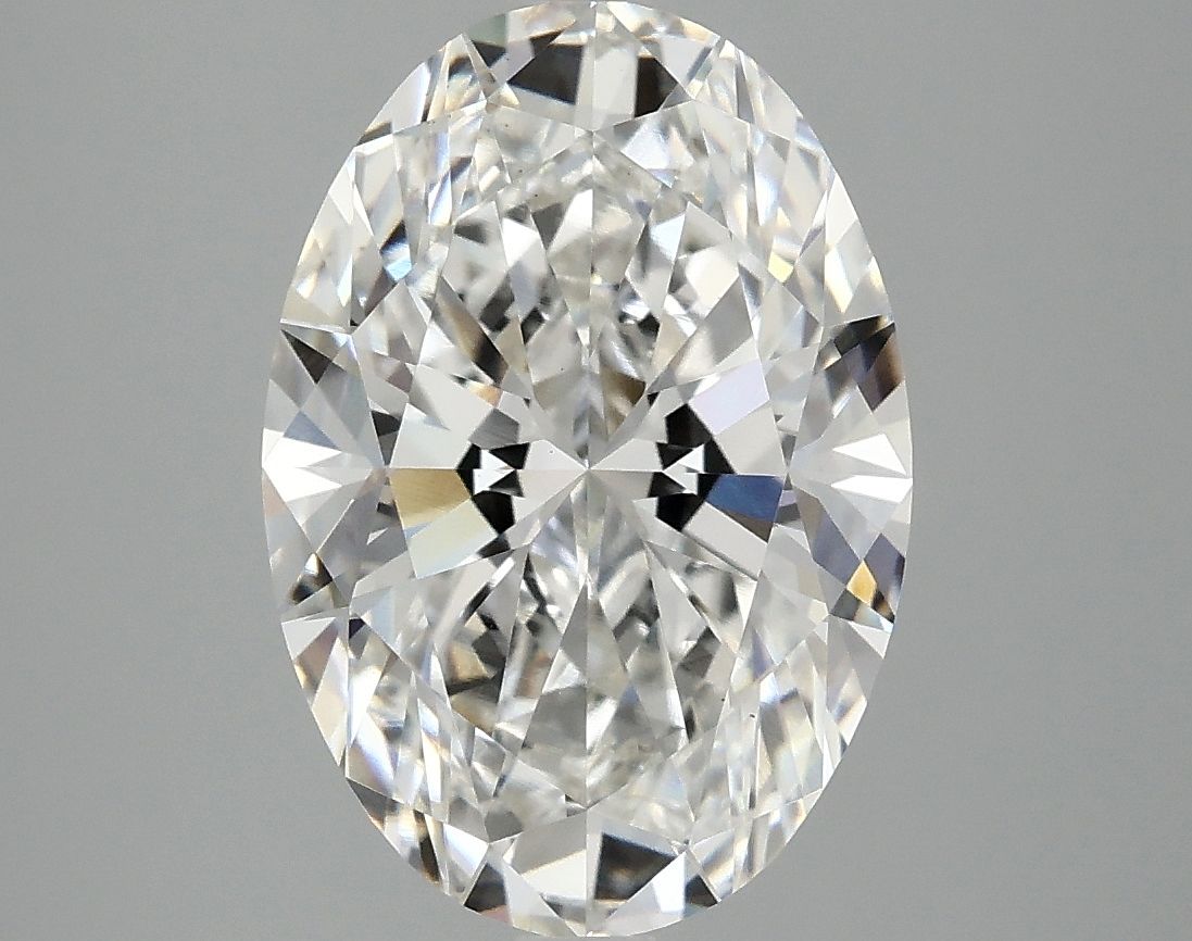 3.92 ct. oval Lab Grown Diamond front image
