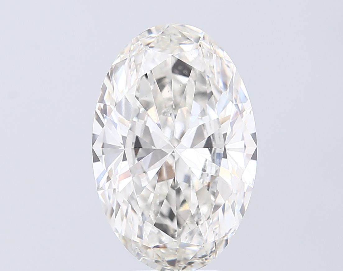 5.00 ct. oval Lab Grown Diamond front image
