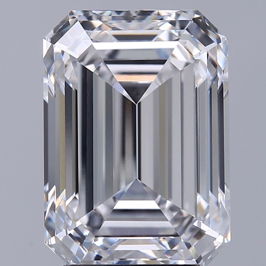 3.74 ct. emerald Lab Grown Diamond front image