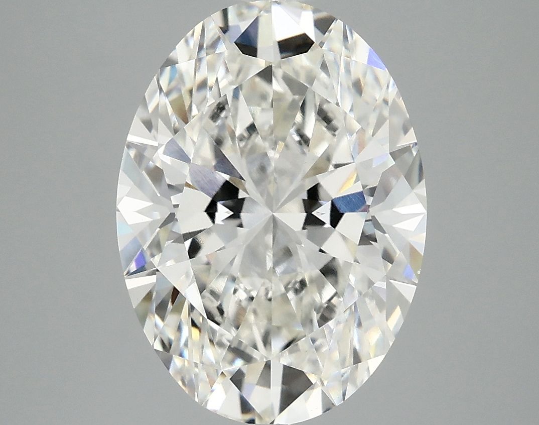 4.08 ct. oval Lab Grown Diamond front image