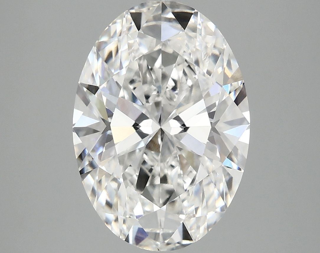 3.87 ct. oval Lab Grown Diamond front image