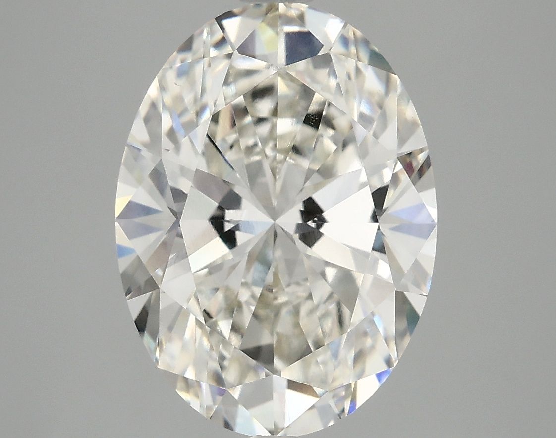 3.84 ct. oval Lab Grown Diamond front image