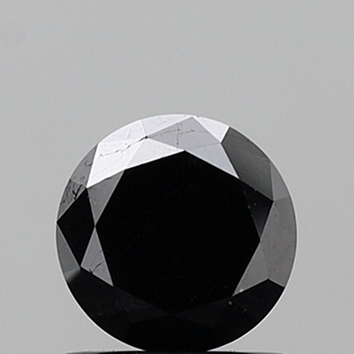 1.23 Carat Round Diamond Black VS1