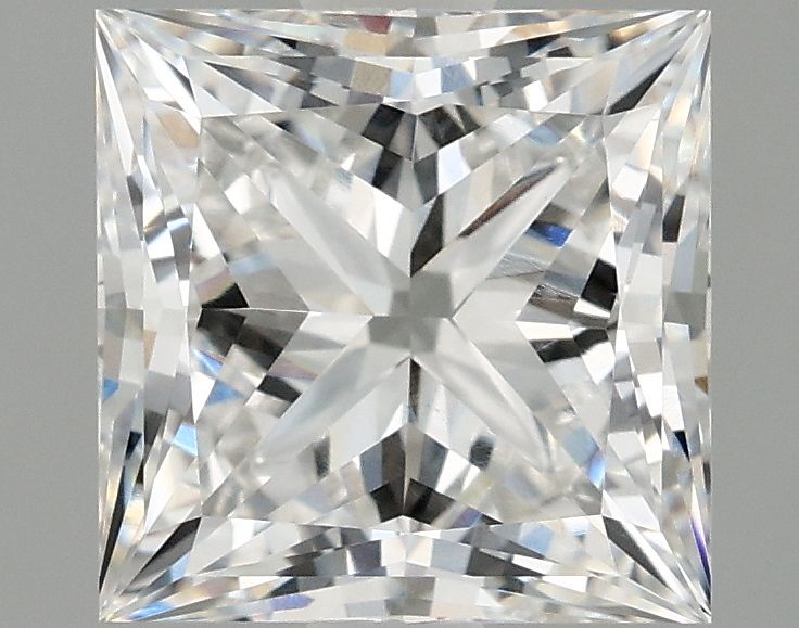 2.07 ct. princess Lab Grown Diamond front image