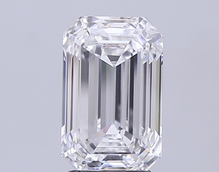 4.05 ct. emerald Lab Grown Diamond front image