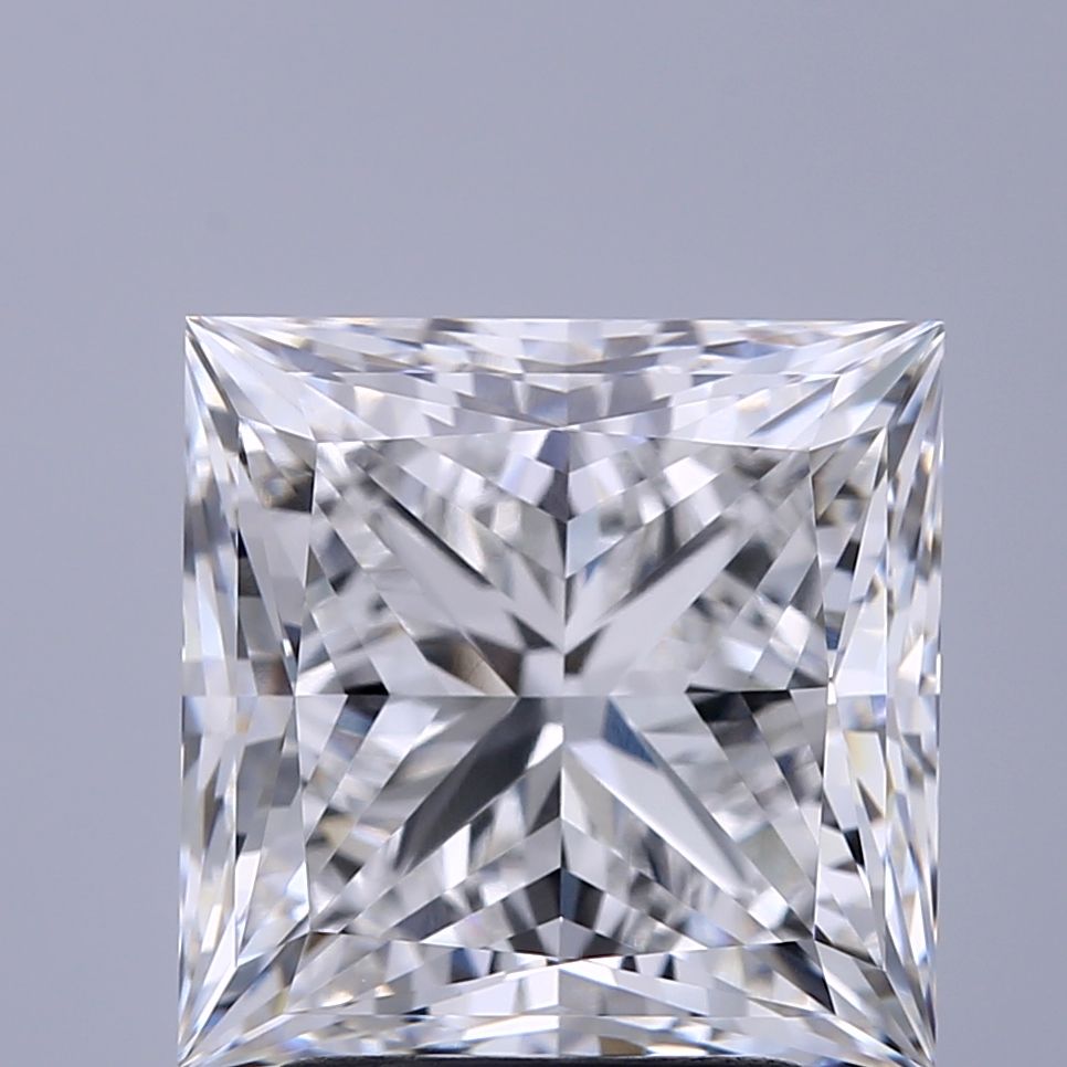 3.25 ct. princess Lab Grown Diamond front image