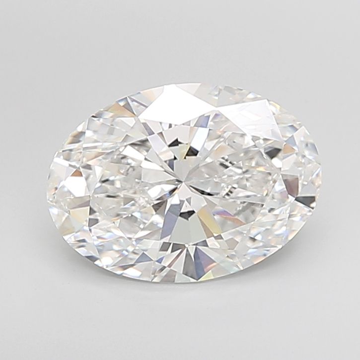 5.05 ct. oval Lab Grown Diamond front image