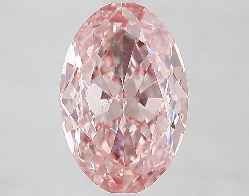 3.82 ct. oval Lab Grown Diamond front image