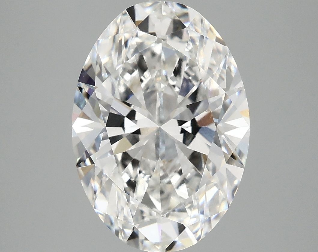 3.73 ct. oval Lab Grown Diamond front image