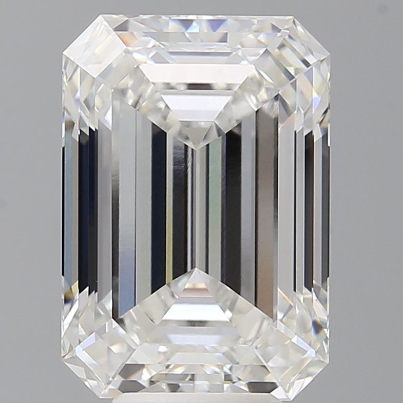 7.06 ct. emerald Lab Grown Diamond front image