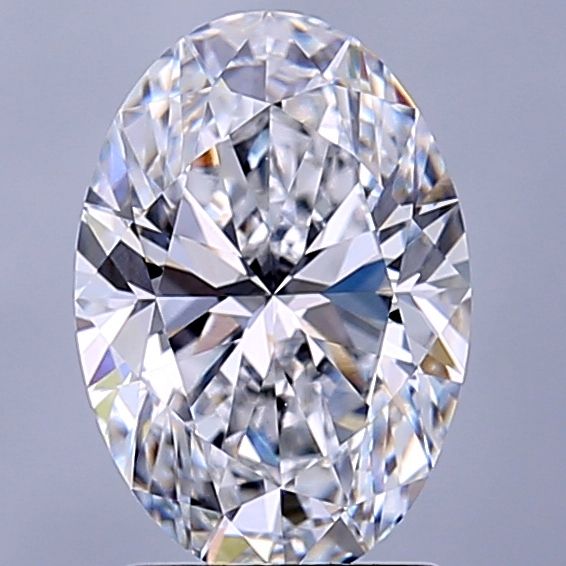 2.05 ct. oval Lab Grown Diamond front image