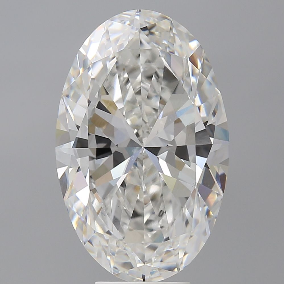 7.52 ct. oval Lab Grown Diamond front image