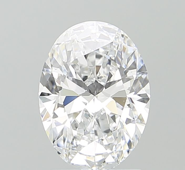 2.02 ct. oval Lab Grown Diamond front image