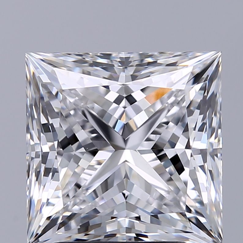 2.75 ct. princess Lab Grown Diamond front image
