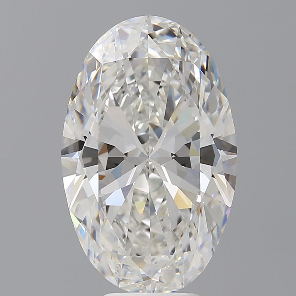 6.51 ct. oval Lab Grown Diamond front image