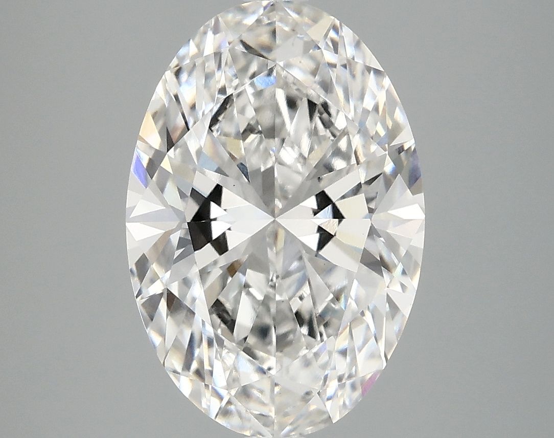 3.85 ct. oval Lab Grown Diamond front image