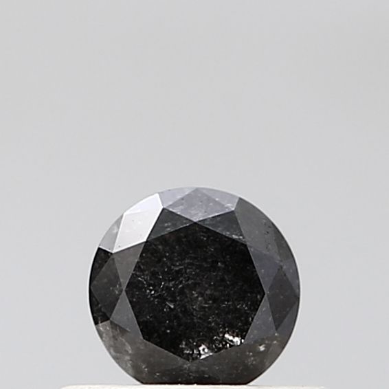 0.33 Carat Round Diamond Salt and Pepper VVS1
