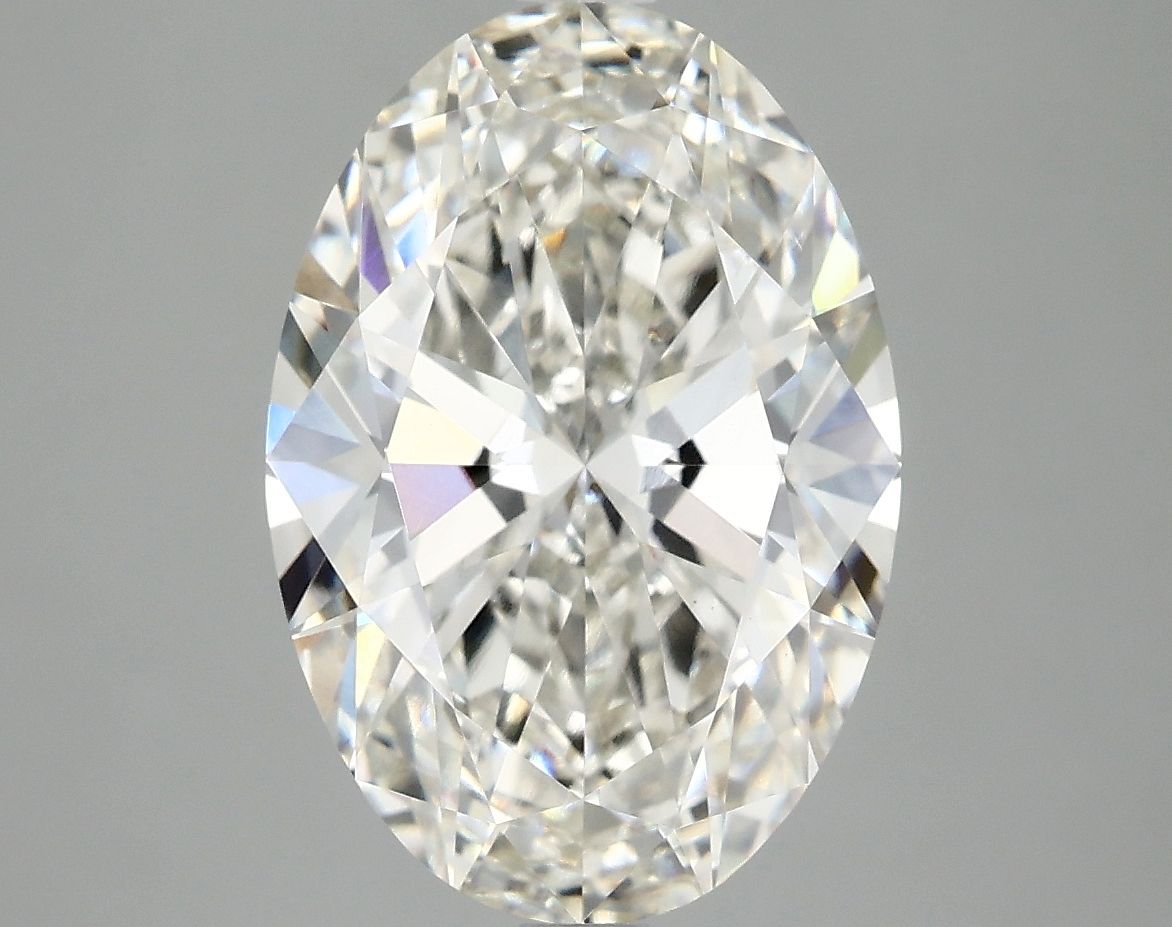 4.02 ct. oval Lab Grown Diamond front image