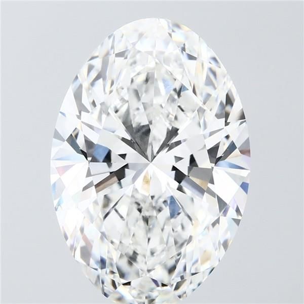8.00 ct. oval Lab Grown Diamond front image