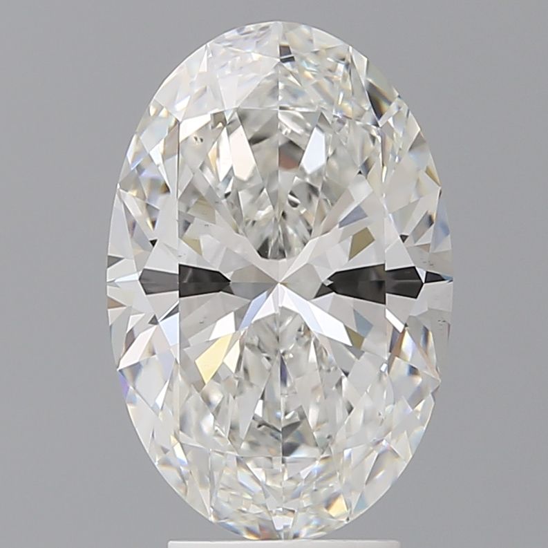 4.09 ct. oval Lab Grown Diamond front image