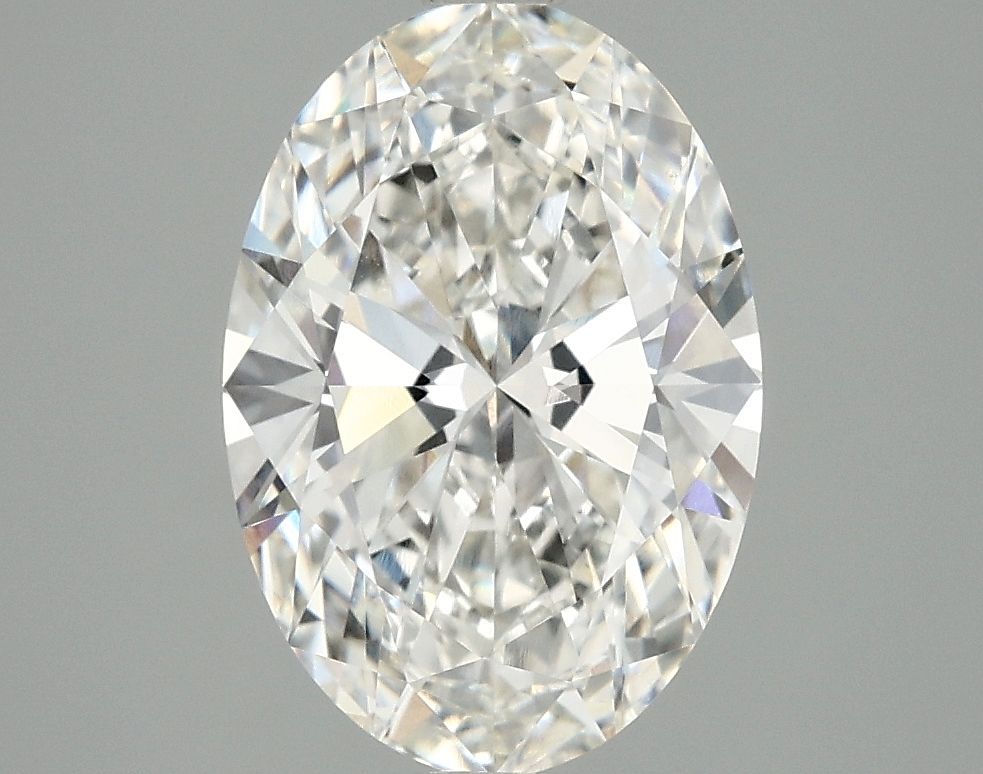 2.87 ct. oval Lab Grown Diamond front image