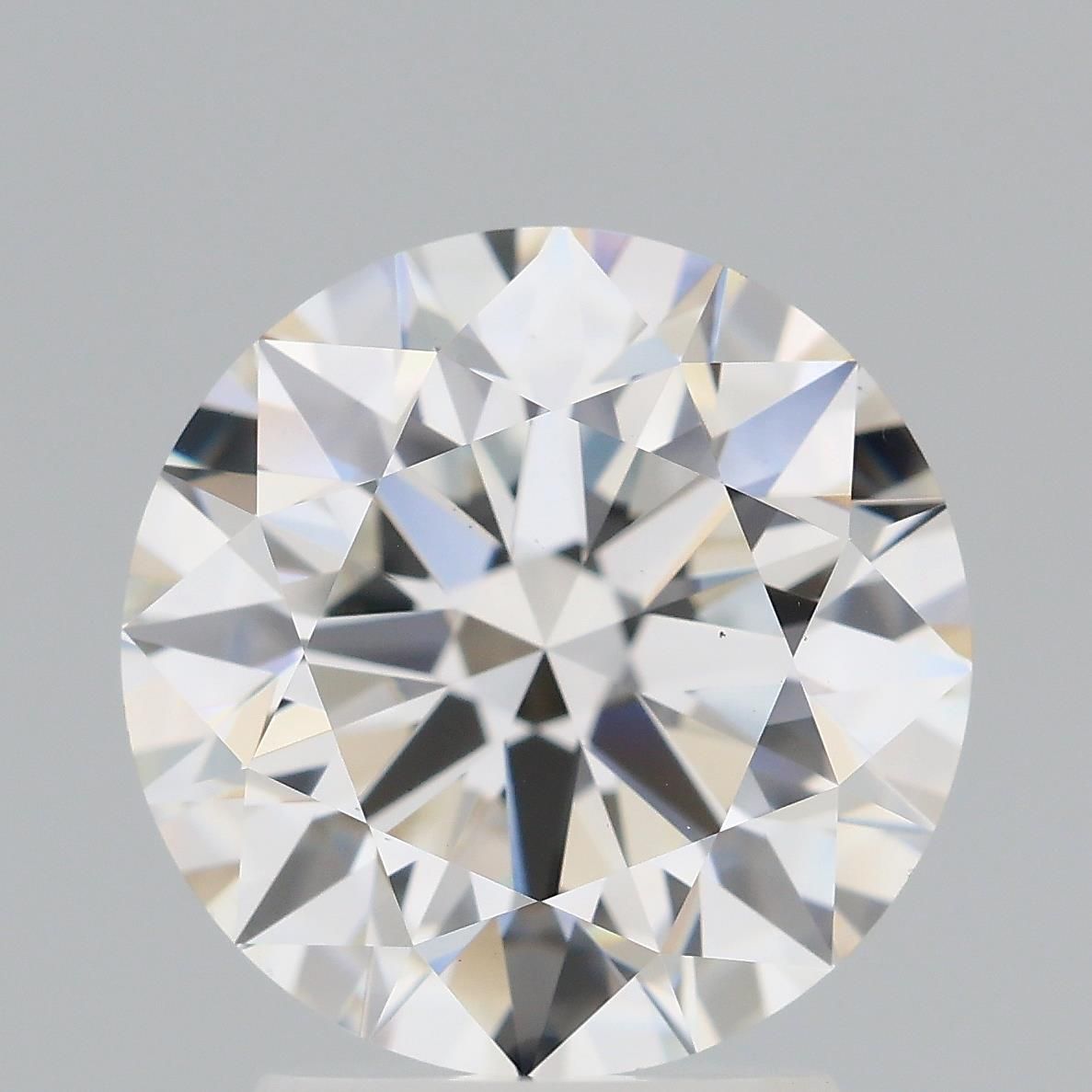 2.54 ct. round Lab Grown Diamond front image