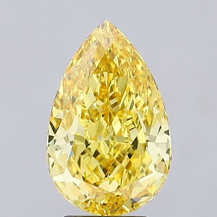 4.07 ct. pear Lab Grown Diamond front image