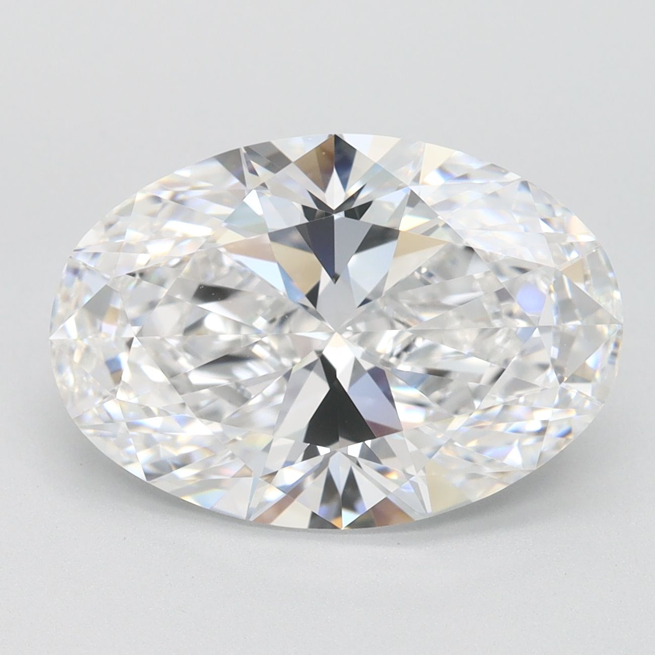 4.29 ct. oval Lab Grown Diamond front image
