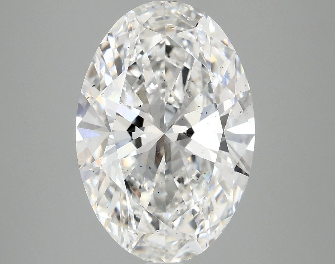 3.93 ct. oval Lab Grown Diamond front image
