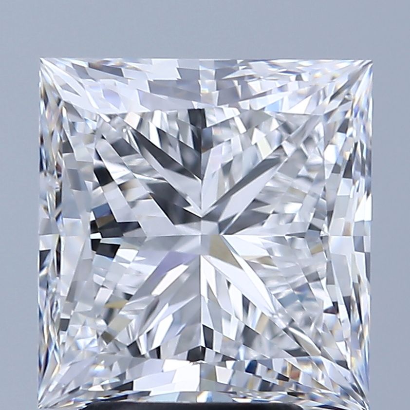 4.02 ct. princess Lab Grown Diamond front image