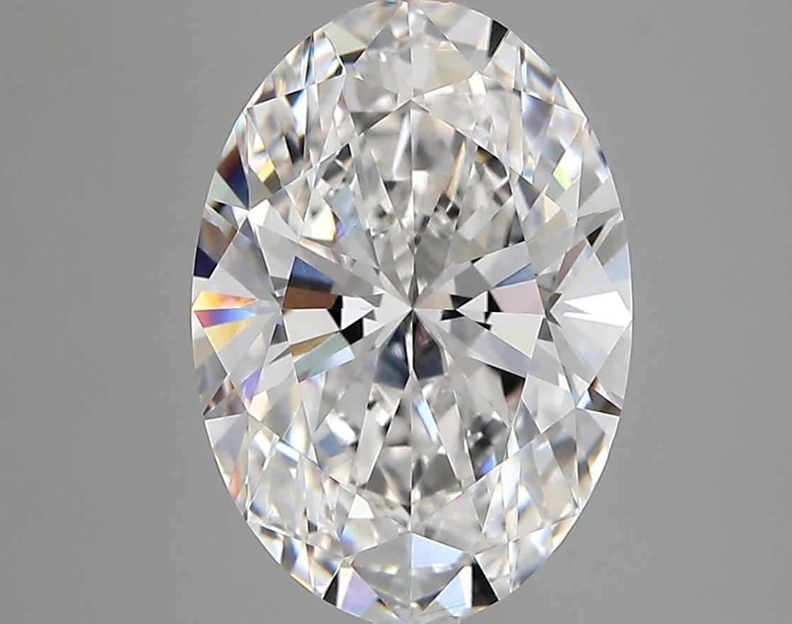 3.93 ct. oval Lab Grown Diamond front image