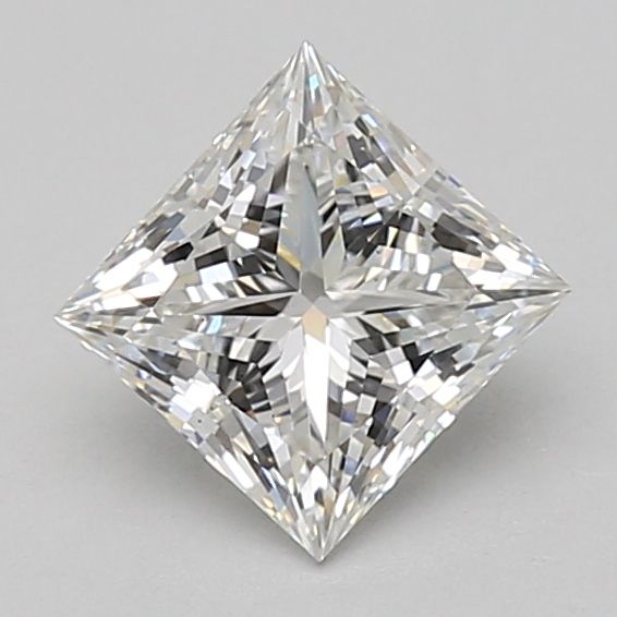 1.27 ct lab-grown Princess Diamond