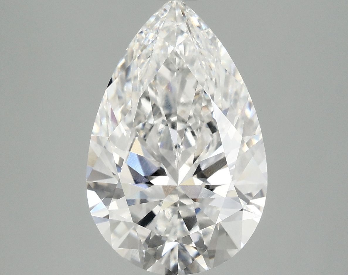 3.96 ct. pear Lab Grown Diamond front image