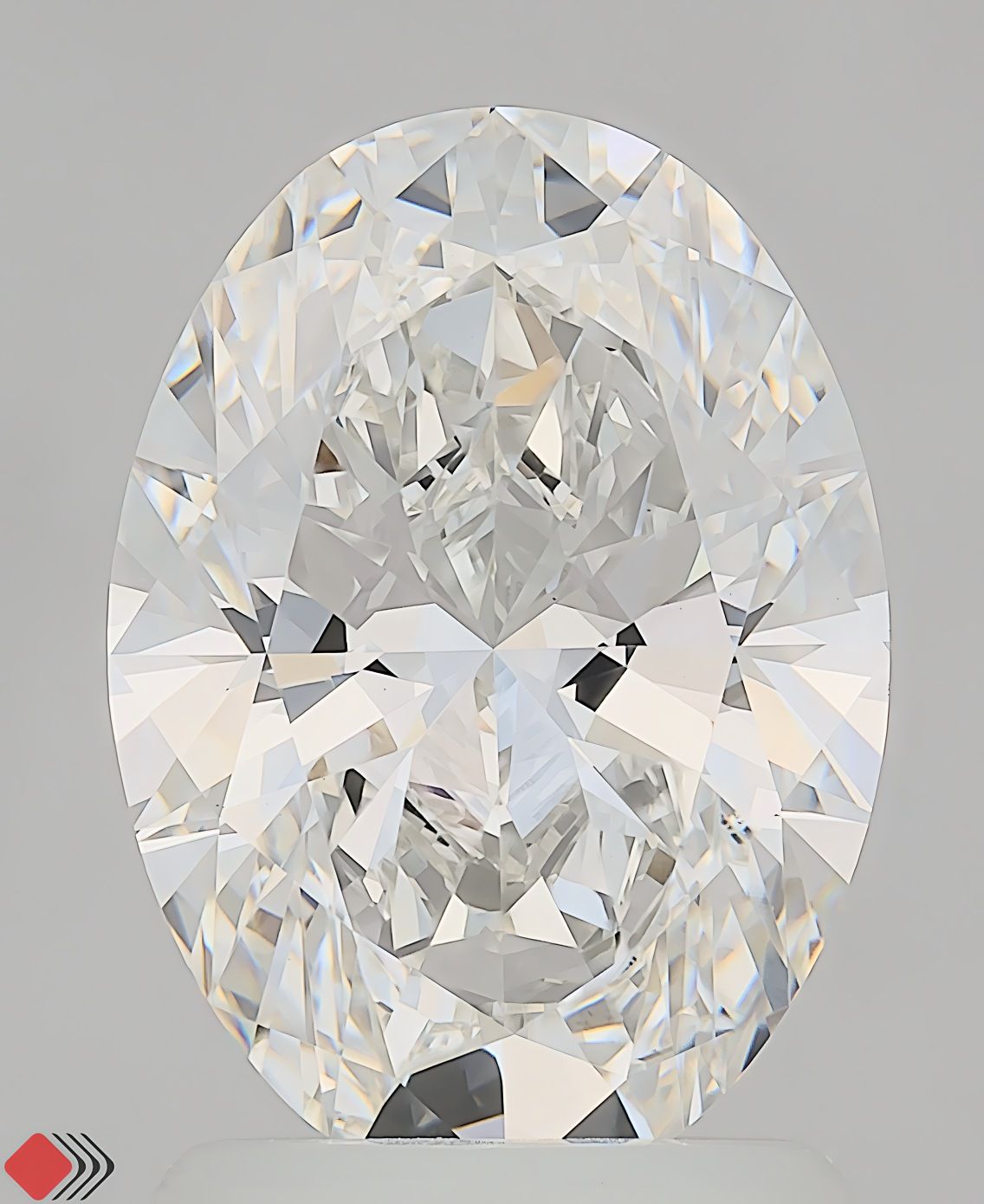 1.85 ct. oval Lab Grown Diamond front image