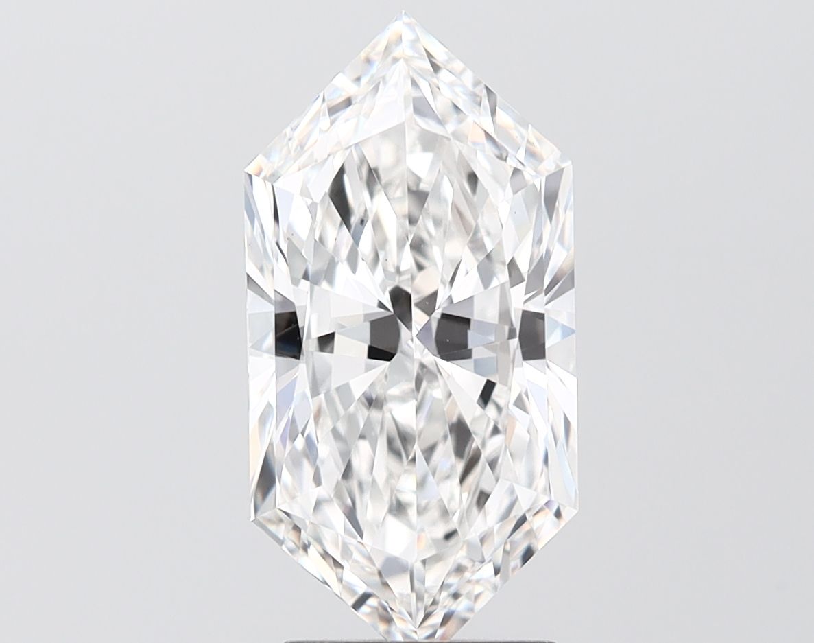 3.19 ct lab-grown Hexagonal Diamond