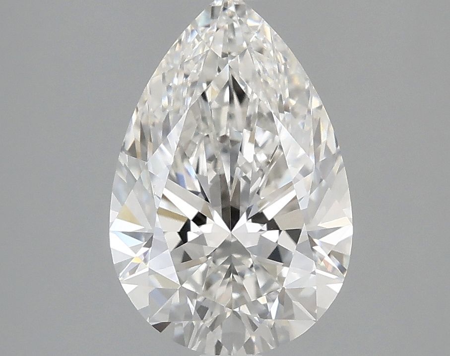 2.10 ct. pear Lab Grown Diamond front image