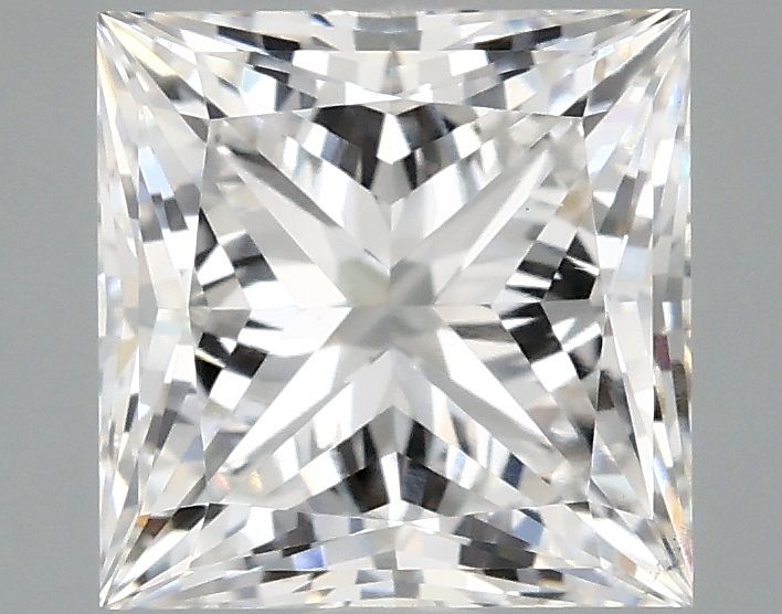 2.08 ct. princess Lab Grown Diamond front image