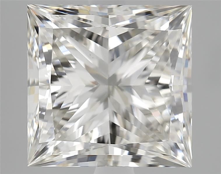 3.80 ct. princess Lab Grown Diamond front image