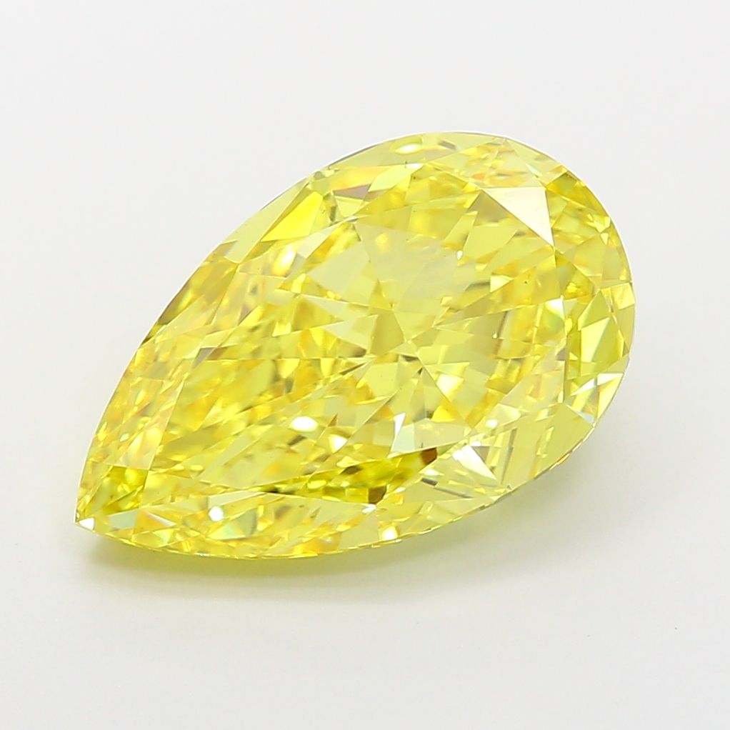 9.61 ct. pear Lab Grown Diamond front image