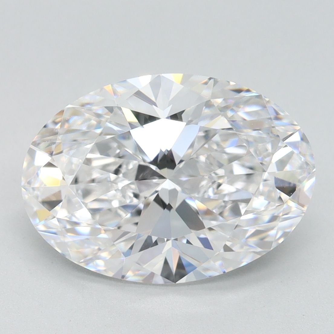 3.07 ct. oval Lab Grown Diamond front image