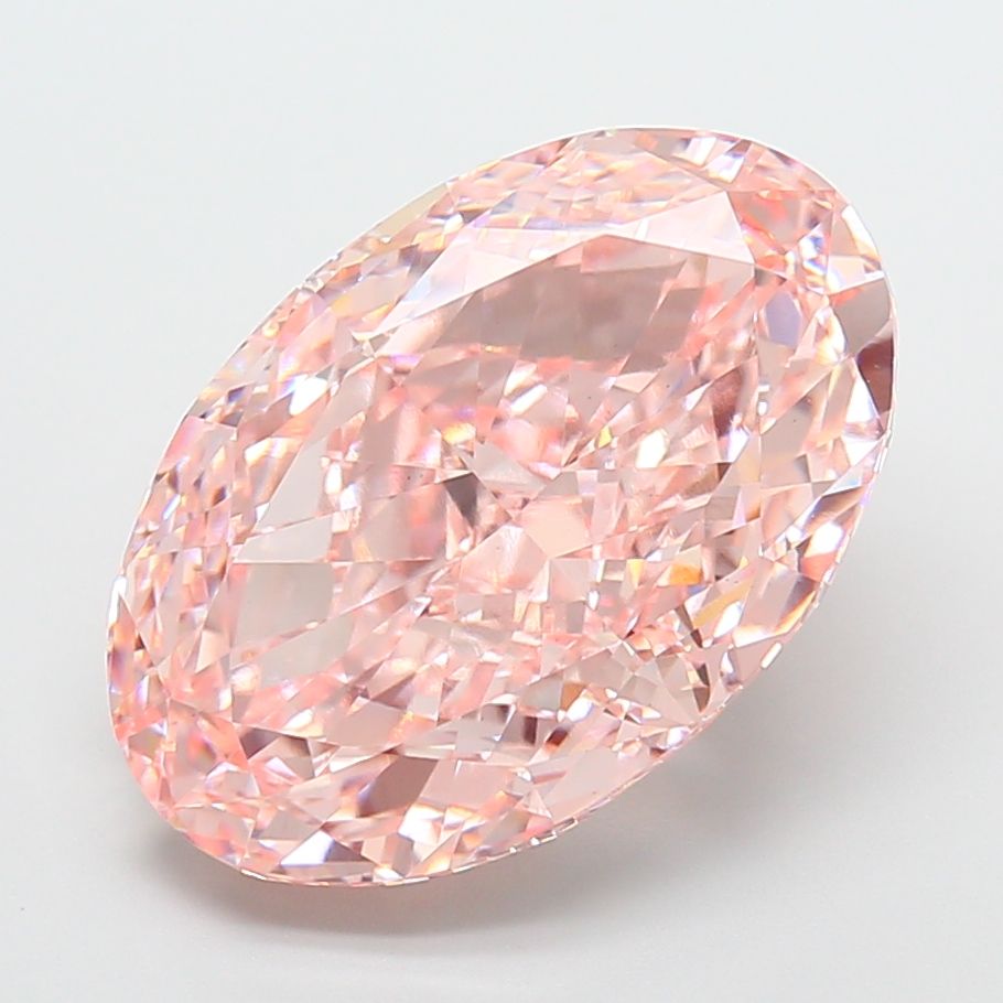 15.13 ct. oval Lab Grown Diamond front image