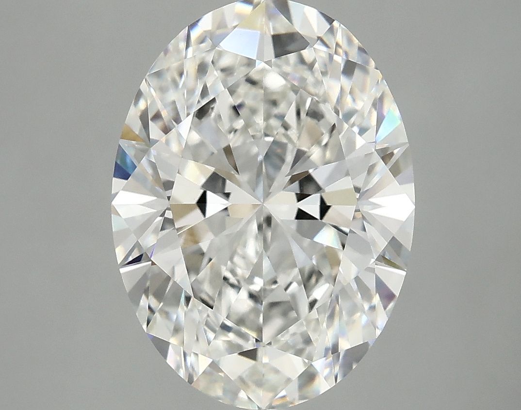 4.10 ct. oval Lab Grown Diamond front image