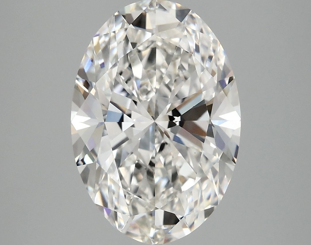 4.08 ct. oval Lab Grown Diamond front image