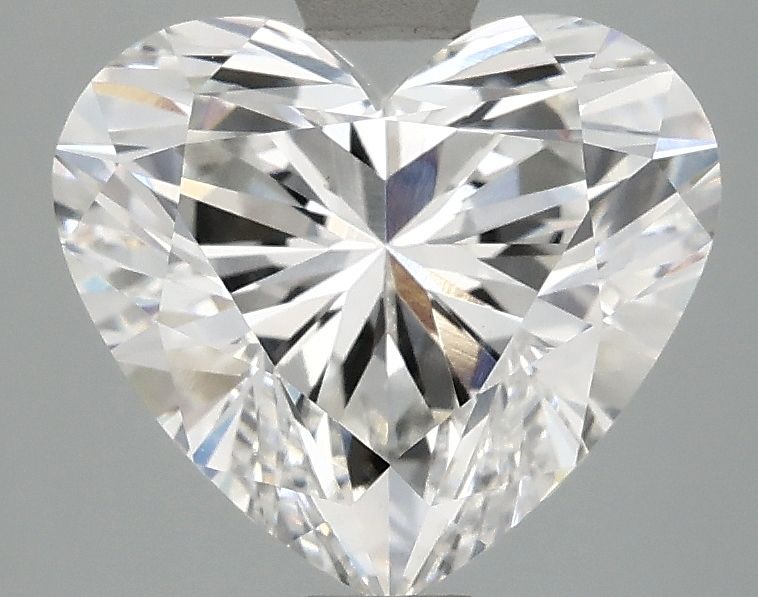3.08 carat f VVS2 EX Cut IGI heart diamond