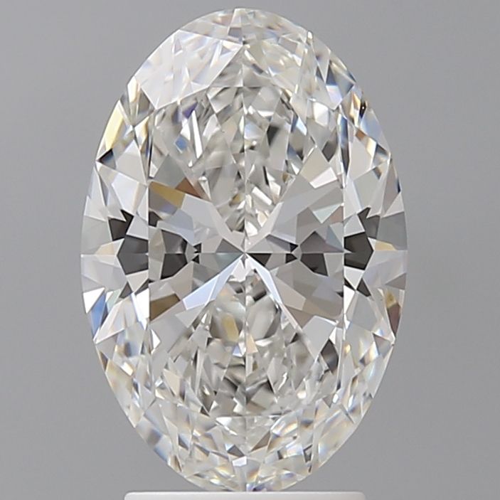 3.10 ct. oval Lab Grown Diamond front image