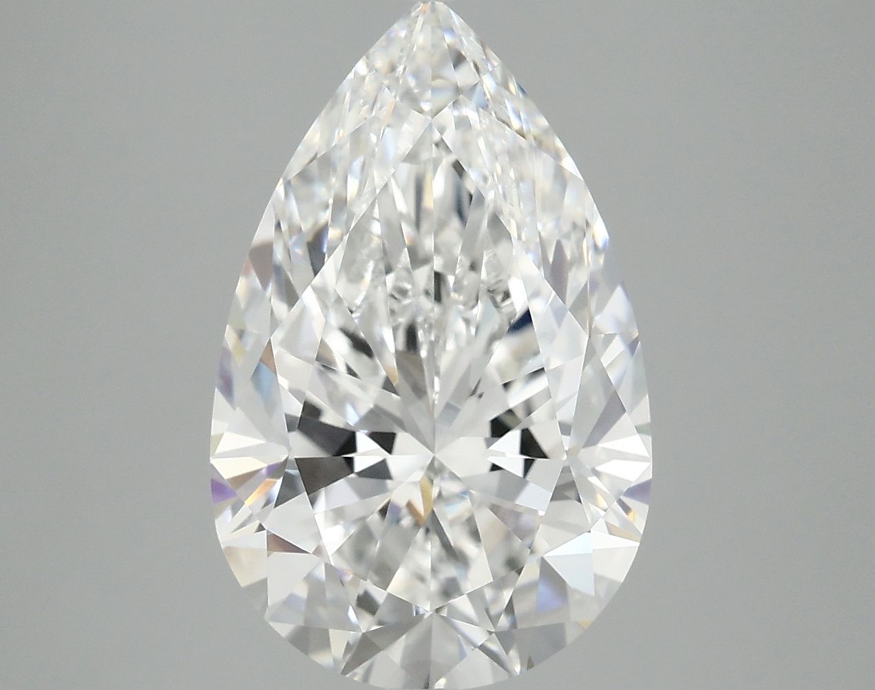 5.07 ct. pear Lab Grown Diamond front image