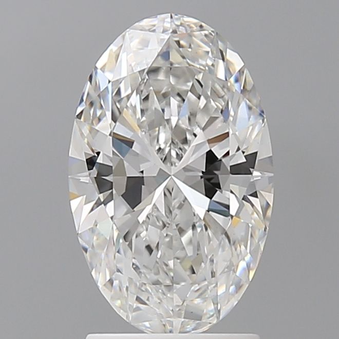 2.09 ct. oval Lab Grown Diamond front image