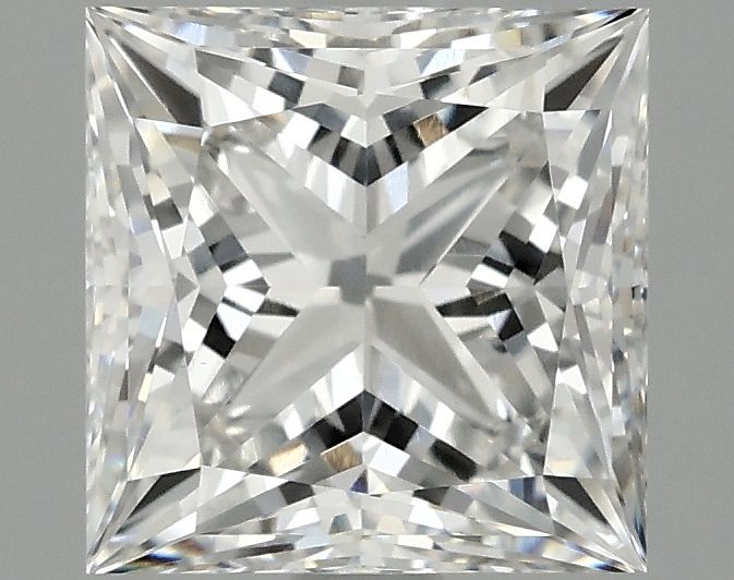 2.10 ct. princess Lab Grown Diamond front image