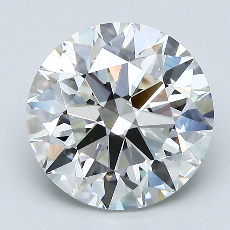 3.21 ct Round diamond